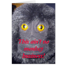 Monkey Business Card