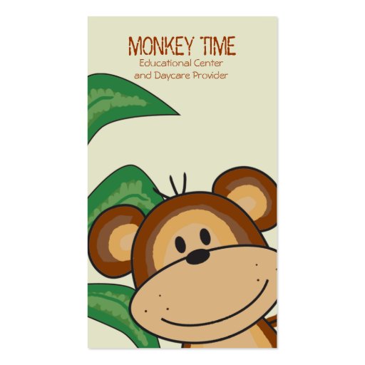 MONKEY Business Card (front side)