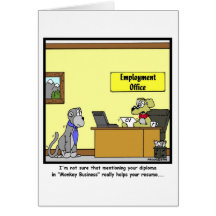 Monkey Business Cards