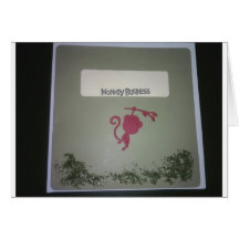Monkey business cards