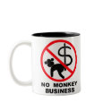 MONKEY BUSINESS mugs by NewSignCreation MONKEY BUSINESS mugs