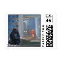 "Monkey Business" Stamp