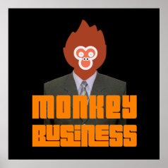 Monkey Business Print