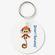 Monkey Button keychains