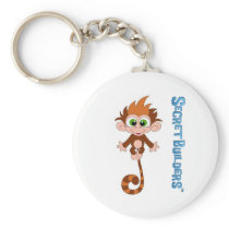 Monkey Button keychains