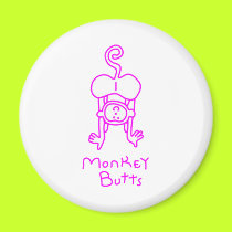 Monkey Butts magnets