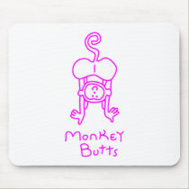 Monkey Butts mousepads