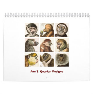 Monkey Calendars | Zazzle