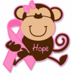 Monkey Cancer Hope Photo Sculpture