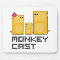 Monkey Cast mousepads by dopaoo Monkey Cast mousepads
