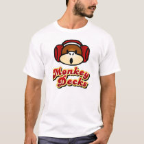 Monkey Decks t-shirts by mcarman Monkey Decks t-shirts