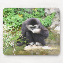 Monkey drinking mousepads by Yarijik Monkey drinking mousepads