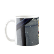 Monkey Drinking Coffee Mug