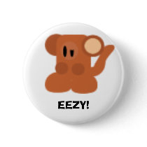 Monkey, EEZY! buttons by Webcomic Monkey, EEZY! buttons