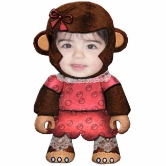 Monkey Face - Girl Cut Out