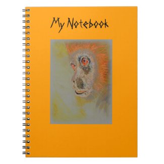Monkey Face Notebook