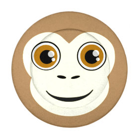 Monkey Face Pack Of Small Button Covers