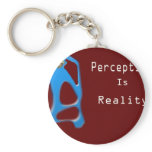 Monkey Face Perception is Reality Key Chain