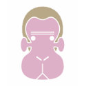 Monkey Face t-shirt by aesthete Monkey Face t-shirt