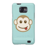 Monkey Face Vector Art Samsung Galaxy S Cases