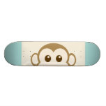 Monkey Face Vector Art skateboards