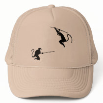Monkey Fight Trucker Hat