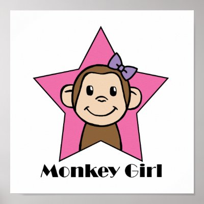 Monkey Clothes  Girls on An Adorable Monkey Wearing A Boy And Featuring The Words  Monkey Girl