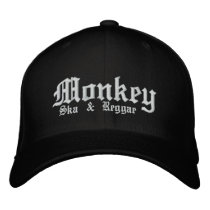 MONKEY (hat) Embroidered Hat
