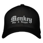 MONKEY (hat) embroidered hats