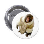 monkey ikea pinback button