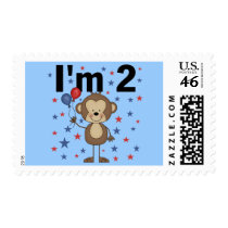 Monkey I'm 2 Tshirts and Gifts Postage