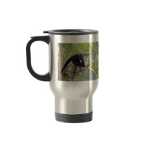Monkey in Bamboo Jungle Photo Coffee Mug