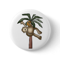 Monkey in Banana Tree buttons