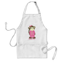 Monkey in Pajamas Apron