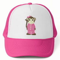Monkey in Pajamas Mesh Hats