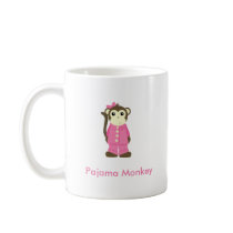 Monkey in Pajamas Mugs