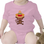 Monkey In Sombrero Gift Shirt