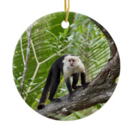 Monkey in the Jungle Christmas Tree Ornament