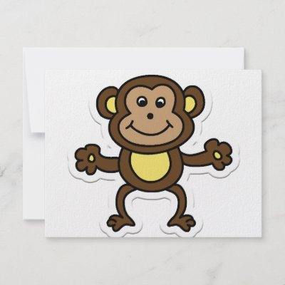 monkey invitations