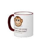 Monkey John Mugs