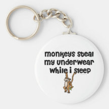 Monkey Joke Key Chains