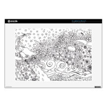 Monkey Jungle laptop skin