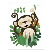 Monkey Jungle Safari Art Print by allpetscherished Monkey Jungle Safari Art Print
