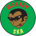 Monkey Key Chain Photo Cut Outs