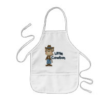 Monkey Little Cowboy Tshirts and Gifts Apron
