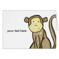 monkey love cards