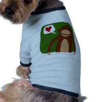 monkey love pet clothing