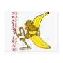 Monkey Love Fling Poo Funny Postcards