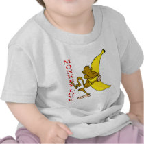 Monkey Love Fling Poo Funny Shirt