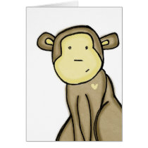 monkey love cards